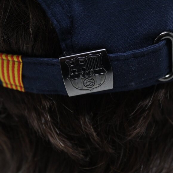 FC Barcelona Hat Adult Adjustable Blue/Red FCB Football/Soccer Baseball Cap - Picture 6 of 12